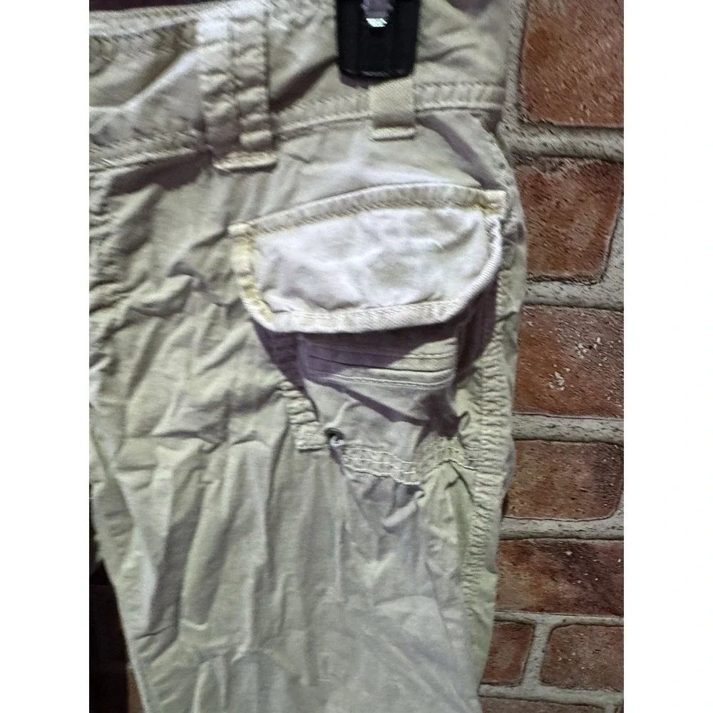 Old Navy‎ Boys Lightweight Cargo Shorts Casual Solid Khaki Outdoor Size 1 /Small